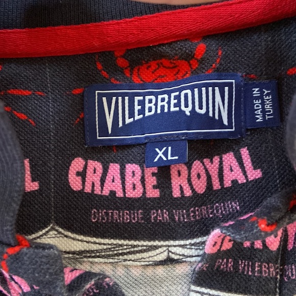 Euc Vilbrequin Polo Crabe Royals size XL - Picture 2 of 2